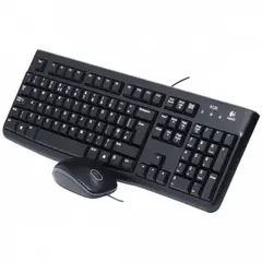 LOGITECH - Kit Teclado y Mouse MK120 Alámbrico Español Black 920-004428