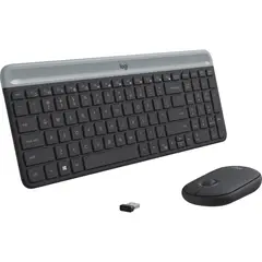 LOGITECH - Kit MK470 Teclado y Mouse Slim Wireless Español 920-009266