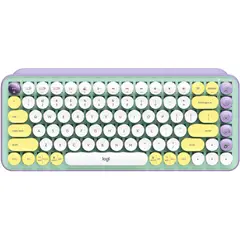 LOGITECH - Teclado POP Keys Mecánico Wireless Español Lila 920-010714