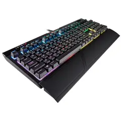 CORSAIR - Teclado Mecánico Gamer STRAFE RGB MK2 CHERRY MX Red CH-9104110-SP