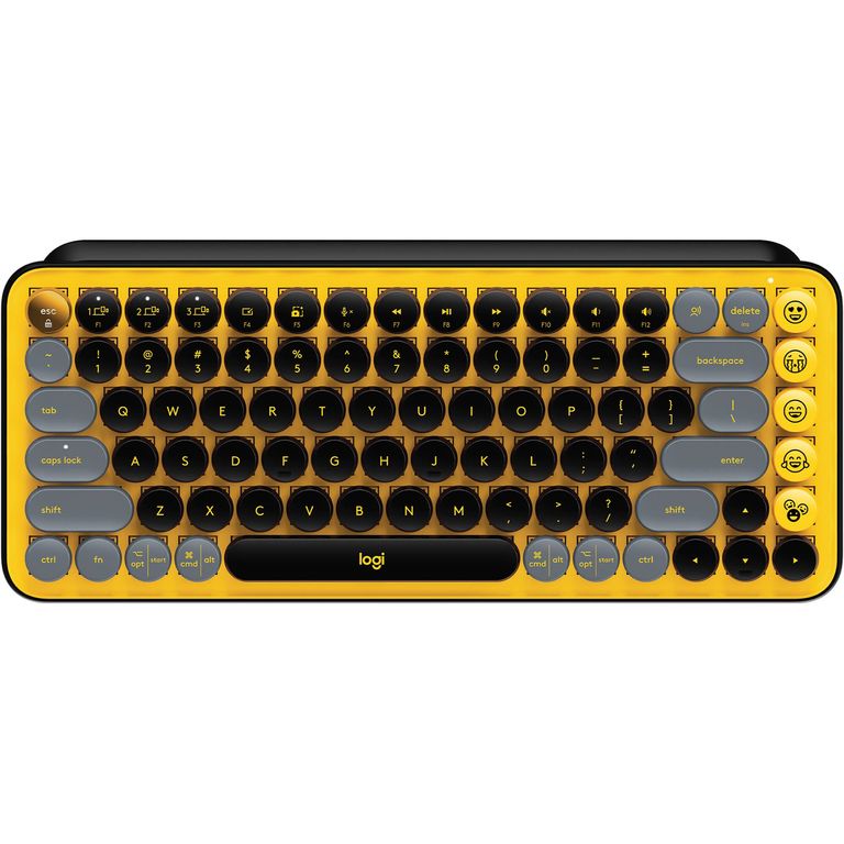 Teclado POP Keys Mecánico Wireless Español Yellow 920-010713