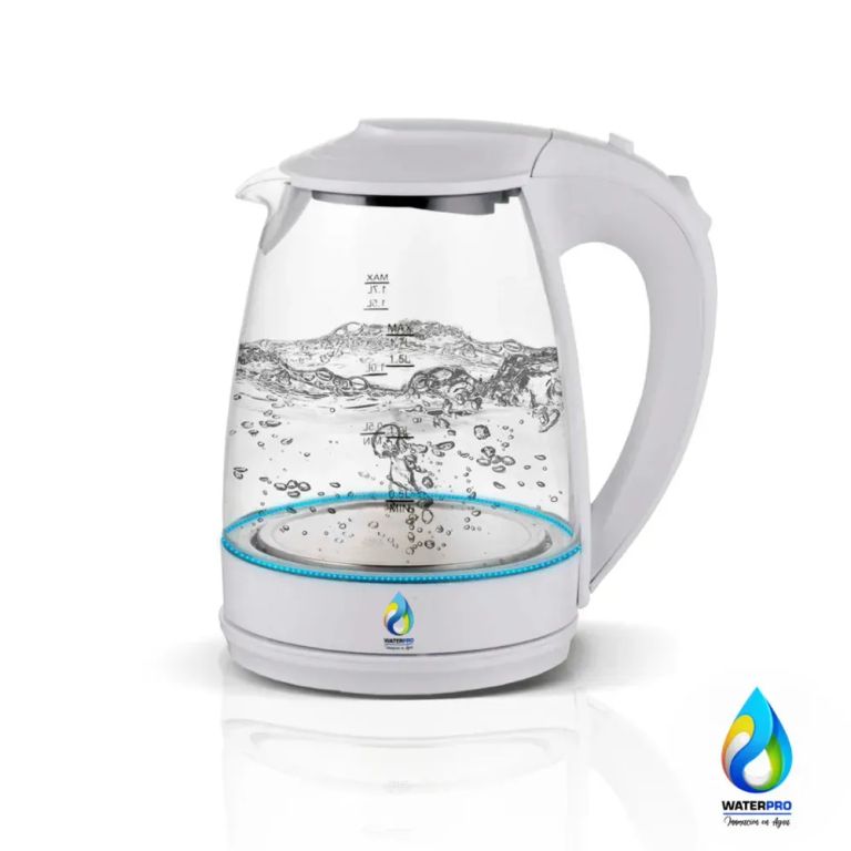 Hervidor Eléctrico WaterPro Libre de BPA - Blanco.