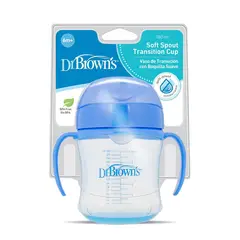 DR BROWNS - Vaso transición antiderrame boquilla suave 6oz