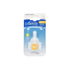 DR BROWNS - Set x2 Tetinas Nivel 3 Boca Estrecha