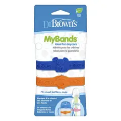 DR BROWNS - Banda de silicona para marcar biberones surtido