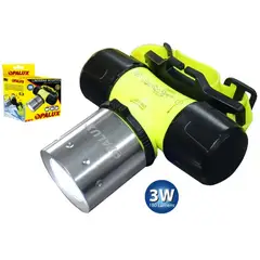 OPALUX - Linterna Frontal Acuatica 3w 180 Lumens