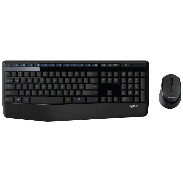 Teclado y Mouse Wireless MK345 Black USB Español 920-007820