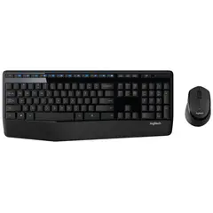 LOGITECH - Teclado y Mouse Wireless MK345 Black USB Español 920-007820