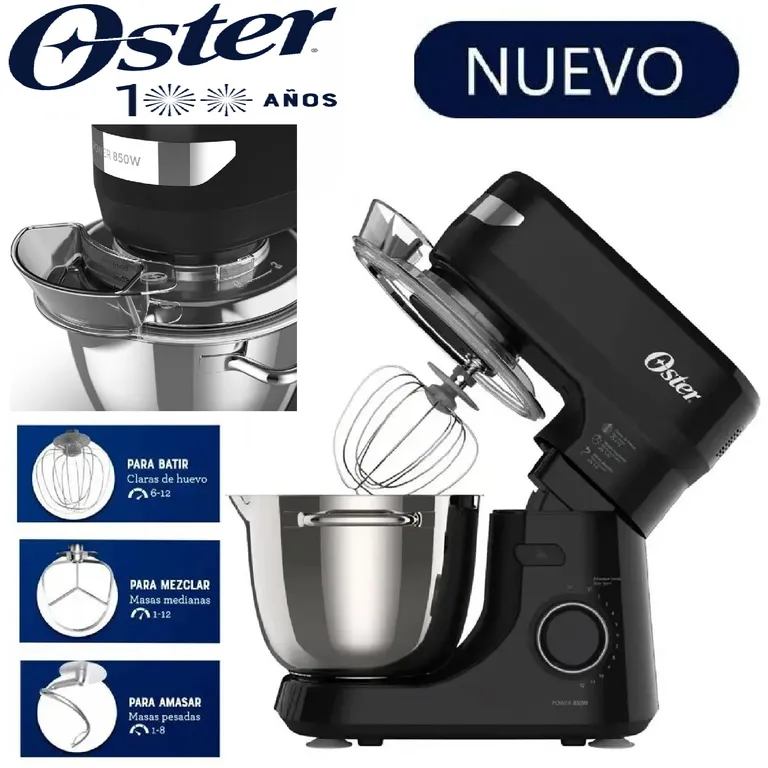 Nueva Batidora Planetaria 850W FPSTSMPL2B -Negro