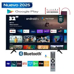 JVC - Led 32 Pulgadas Smart Google TV con Control de voz