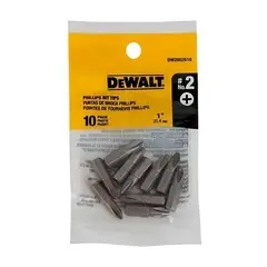 DEWALT - Punta Phillips 2(ph2)25mm Bolsa Pack 10und Dw2002b10