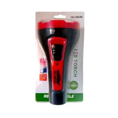 GENERICO - Linterna Potente 5w Recargable 1 Led Cafini CN-1820-5W Rojo