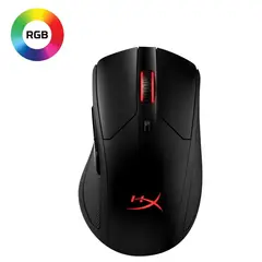 HYPERX - Pulsefire Dart RGB Mouse Inalámbrico Qi Pixart 3389 HX-MC006B