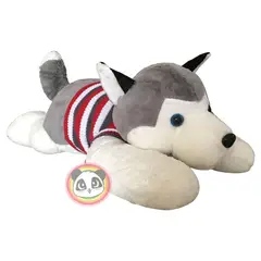 GENERICO - Peru Peluches - Bello Peluche De Perro Siberiano Con Chompa