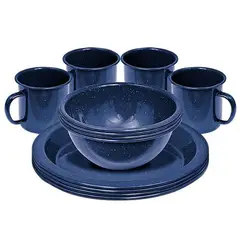 OZTRAIL - Set de vajilla Enamel