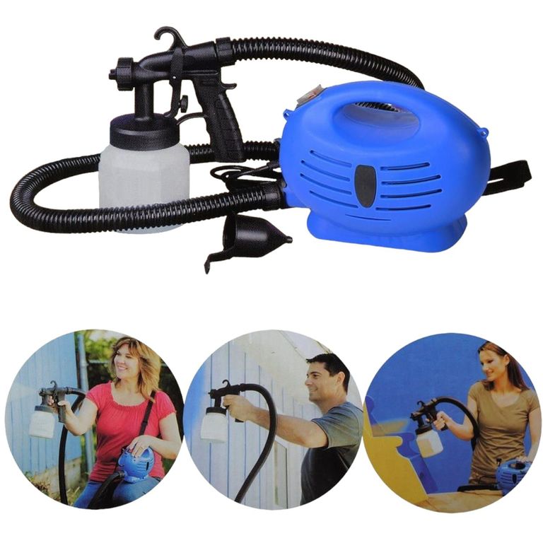 Kit Portatil Para Pintar Magic spray gun Pistola Con Compresor De Aire