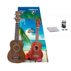 FREEMAN - Ukelele soprano Pack KU-SB PK.