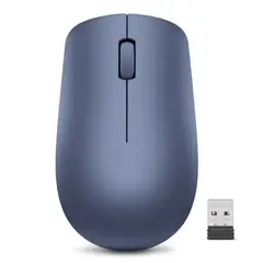 LENOVO - Mouse 530 Ambidextro RF inalámbrico Óptico Azul - GY50Z18987