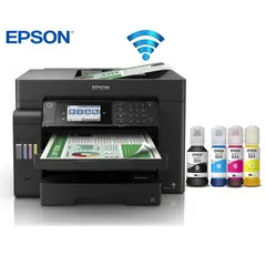 EPSON - Impresora L15150 A3 Imprime copia escanea Wi-Fi USB Ethernet