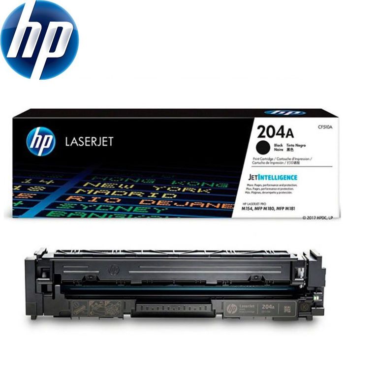 TONER 204A CF510A PRO M154 M180 NEGRO