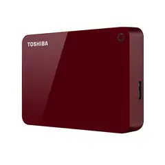 TOSHIBA - Toshiba 1TB Canvio Advance Rojo Disco Externo - HDTC910XR3AA