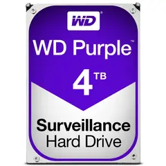 WESTERN DIGITAL - Disco Duro 4TB Purple 64MB CCTV - WD40PURZ