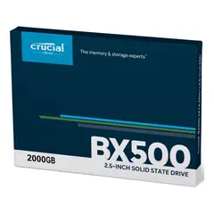 CRUCIAL - Disco Sólido 2TB BX500 Sata III 25 SSD - CT2000BX500SSD1