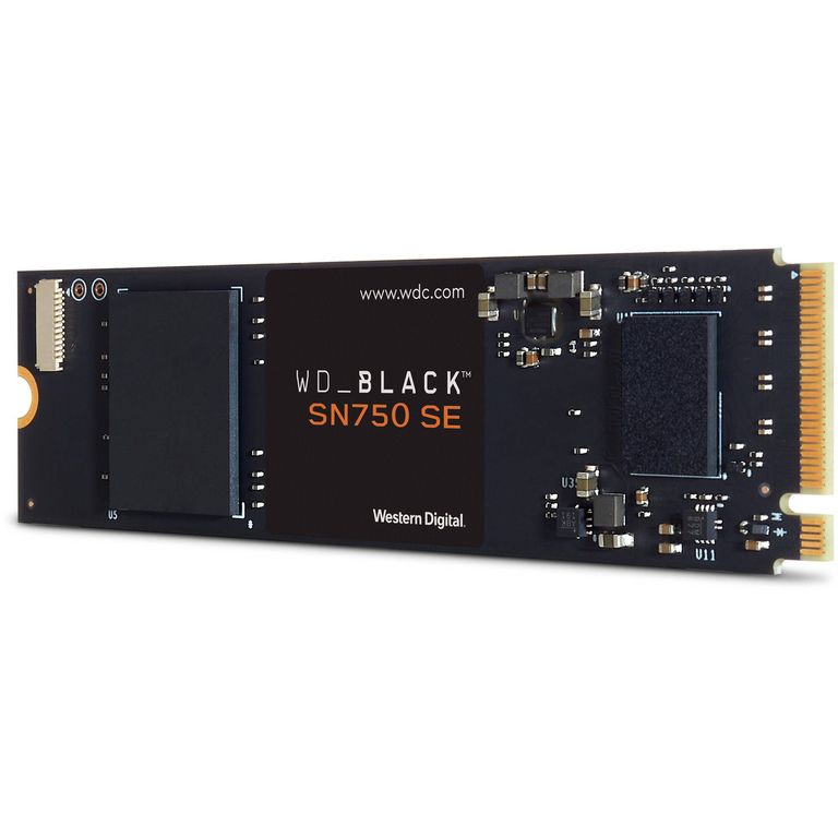 WD Black Disco Sólido 1TB SN750 Gamer PCIe Gen3 M.2 2280 WDS100T1B0E