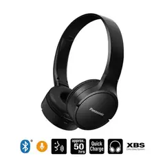 PANASONIC - Audífono Bluetooth 50h Extra Bass RB-HF420B -Negro