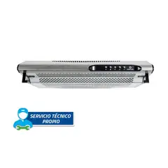 INDURAMA - Campana Extractora 3 Velocidades CEI-602CRP Silver
