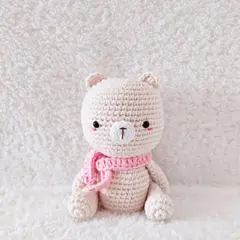 BE CRAFTY - Muñeco Peluche Juguete Osa Rosa Tejido en Algodón