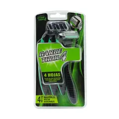 S/M - Afeitador descartable Barbethor 4 blister x 4 unidades