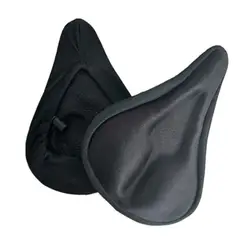 GENERICO - Forro Asiento Bicicleta  Silicona Negro