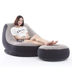 INTEX - Sofa sillón inflable posa pies posa vasos puff marca