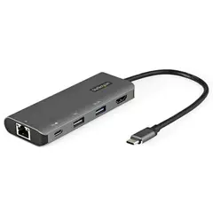 STARTECH - Docking Adaptador USB-C HDMI 4K 30Hz USB-A 3.0 PD 100W RJ45 - DKT31CHPDL