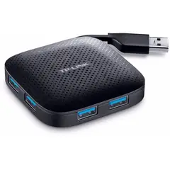 TP LINK - TP-LINK Hub de 4 Puertos USB 3.0 Adaptador Portable - UH400