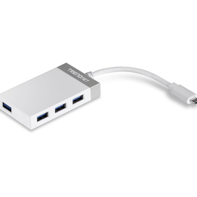 Adaptador Mini Hub USB-C de 4 Puertos USB 3.0 - TUC-H4E