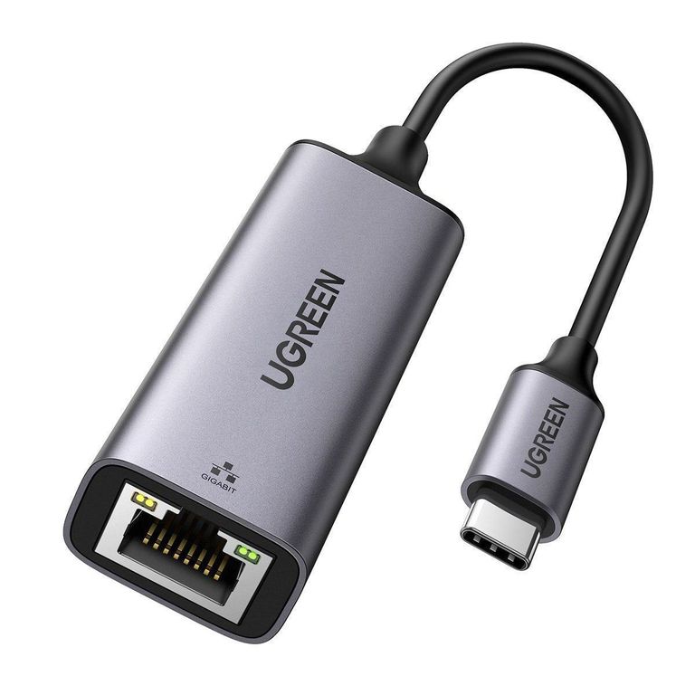 Adaptador USB-C a RJ45 Ethernet Gigabit 1000Mbps CM199 - 50737