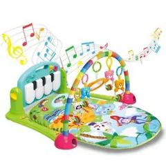 GENERICO - Gimnasio bebé musical con piano juguetes