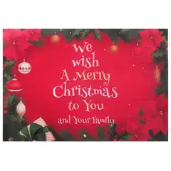 GENERICO - Individual Navideño con diseño Set x 6 und