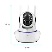 GENERICO - Camara Inteligente De Seguridad Full Hd Wifi 1080P