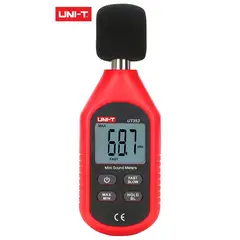 UNI T - Sonómetro Medidor De Sonido Ruido Decibelímetro UNI-T UT353