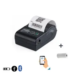 JPSYSTEMS - Impresora ticketera portátil térmica tickets 57mm 58mm USB BLUETOOTH
