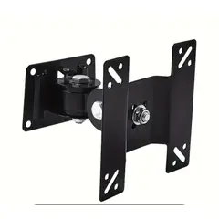 GENERICO - RACK FIJO INCLINABLE DE MONITOR O TV 14 A 27" /NEGRO