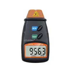 OEM - Tacómetro Digital Láser Sin Contacto De 2,5 A 99,999 Rpm DT-2234C+