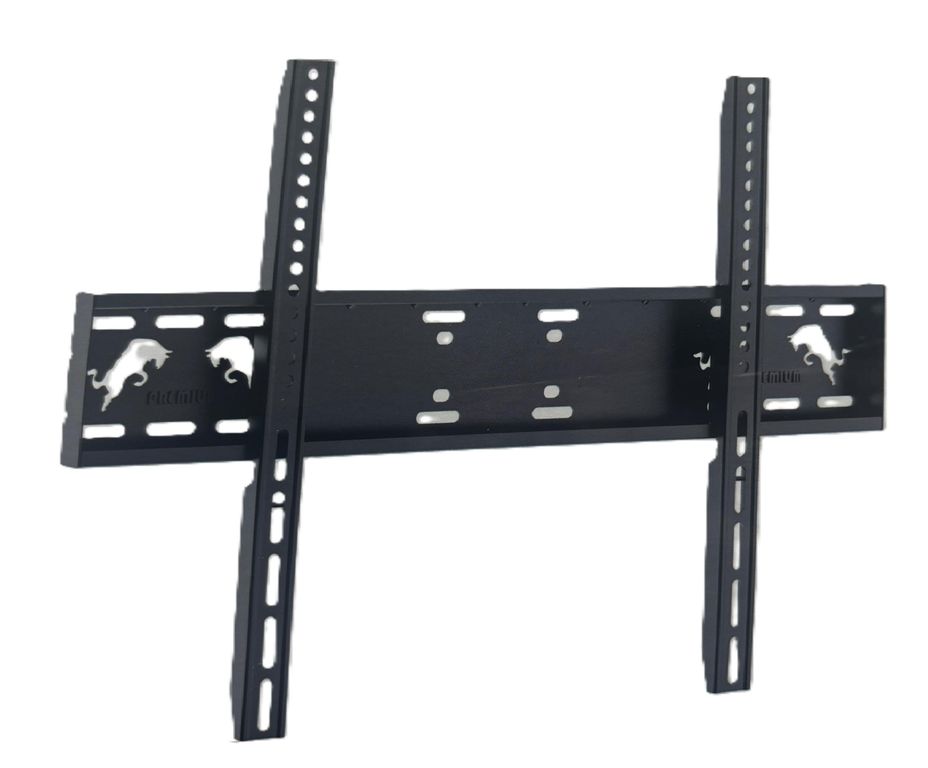 RACK FIJO ESTATICO PARA TV CURVO PLASMA LED ETC DE 32 A 80" /NEGRO