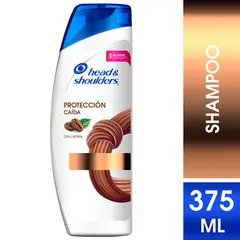 HEAD AND SHOULDERS - Head  & Shoulders Shampoo Protección Caída con Cafeína 375ml