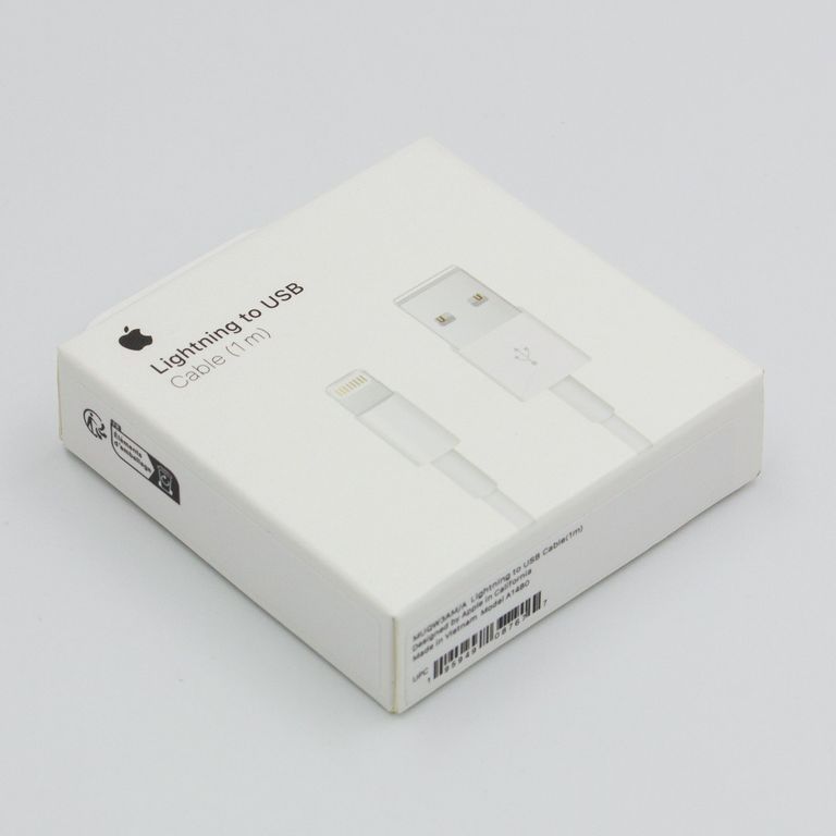 Cable Lightning a USB 1M para iPhone Original + 2 Protectores Gratis