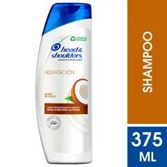 HEAD AND SHOULDERS - Head Shoulders Shampoo Hidratación Aceite de Coco 375ml.