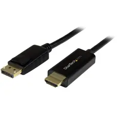 STARTECH - Cable Convertidor DisplayPort a HDMI 2m UHD 4K - DP2HDMM2MB